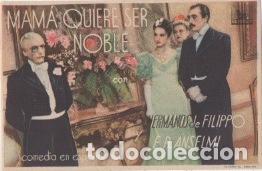 Cine: PROGRAMA DE CINE. MAMA QUIERE SER NOBLE SIN PUBLICIDAD - Foto 1