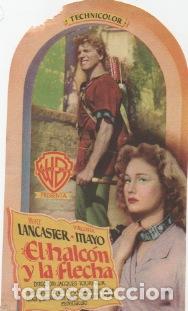 Cine: PROGRAMA DE CINE. EL HALCON Y LA FLECHA SIN PUBLICIDAD - Foto 1