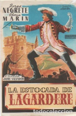Cine: PROGRAMA DE CINE. LA ESTOCADA DE LAGARDERE SIN PUBLICIDAD - Foto 1