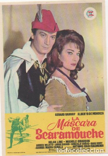 Cine: PROGRAMA DE CINE. LA MASCARA DE SCARAMOUCHE SIN PUBLICIDAD - Foto 1