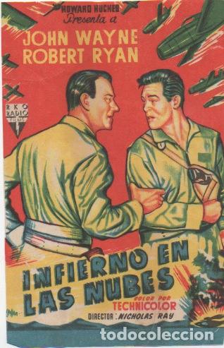 Cine: PROGRAMA DE CINE. INFIERNO EN LAS NUBES SIN PUBLICIDAD - Foto 1