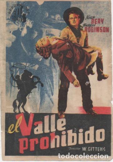 Cine: PROGRAMA DE CINE. EL VALLE PROHIBIDO SIN PUBLICIDAD - Foto 1