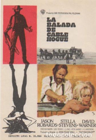 Cine: PROGRAMA DE CINE. LA BALADA DE CABLE HOGUE SIN PUBLICIDAD - Foto 1