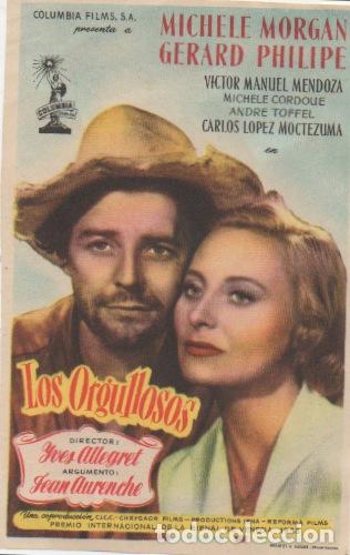 Cine: PROGRAMA DE CINE. LOS ORGULLOSOS SIN PUBLICIDAD - Foto 1