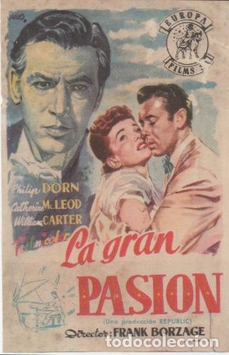 Cine: PROGRAMA DE CINE. LA GRAN PASION SIN PUBLICIDAD - Foto 1