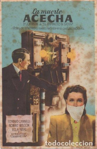Cine: PROGRAMA DE CINE. LA MUERTE ACECHA SIN PUBLICIDAD - Foto 1