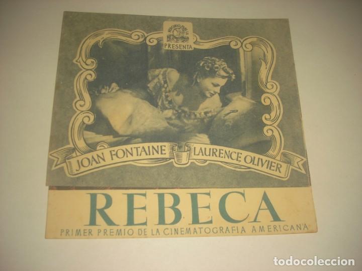 Cine: REBECA , ALFRED HITCHCOCK, PROGRAMA DOBLE SIN PUBLICIDAD. - Foto 1