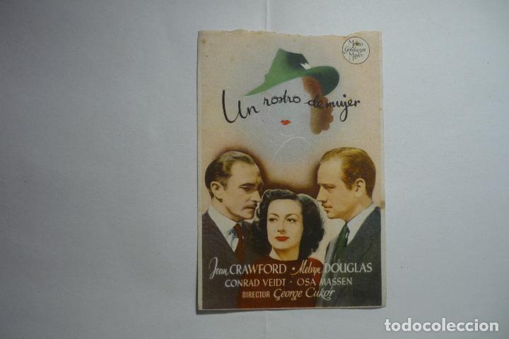 Cine: PROGRAMA UN ROSTRO DE MUJER .- -JOAN CRAWFORD - Foto 1