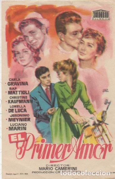 Cine: PROGRAMA DE CINE. EL PRIMER AMOR SIN PUBLICIDAD - Foto 1