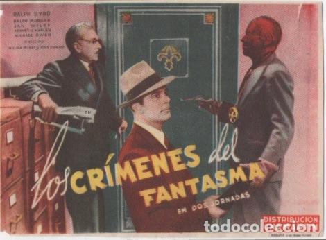Cine: PROGRAMA DE CINE. LOS CRIMENES DEL FANTASMA SIN PUBLICIDAD - Foto 1