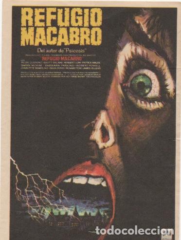 Cine: PROGRAMA DE CINE. REFUGIO MACABRO SIN PUBLICIDAD - Foto 1