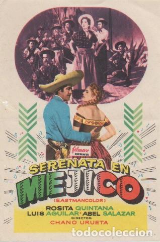 Cine: PROGRAMA DE CINE. SERENATA EN MEJICO SIN PUBLICIDAD - Foto 1