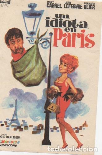Cine: PROGRAMA DE CINE. UN IDIOTA EN PARIS SIN PUBLICIDAD - Foto 1