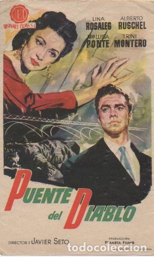 Cine: PROGRAMA DE CINE. PUENTE DEL DIABLO SIN PUBLICIDAD - Foto 1