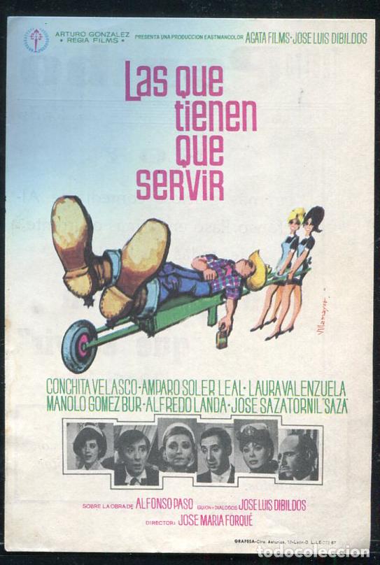 Cine: PROGRAMA ORIGINAL CONCHA VELASCO LAS QUE TIENEN QUE SERVIR CON PUBLICIDAD - Foto 1