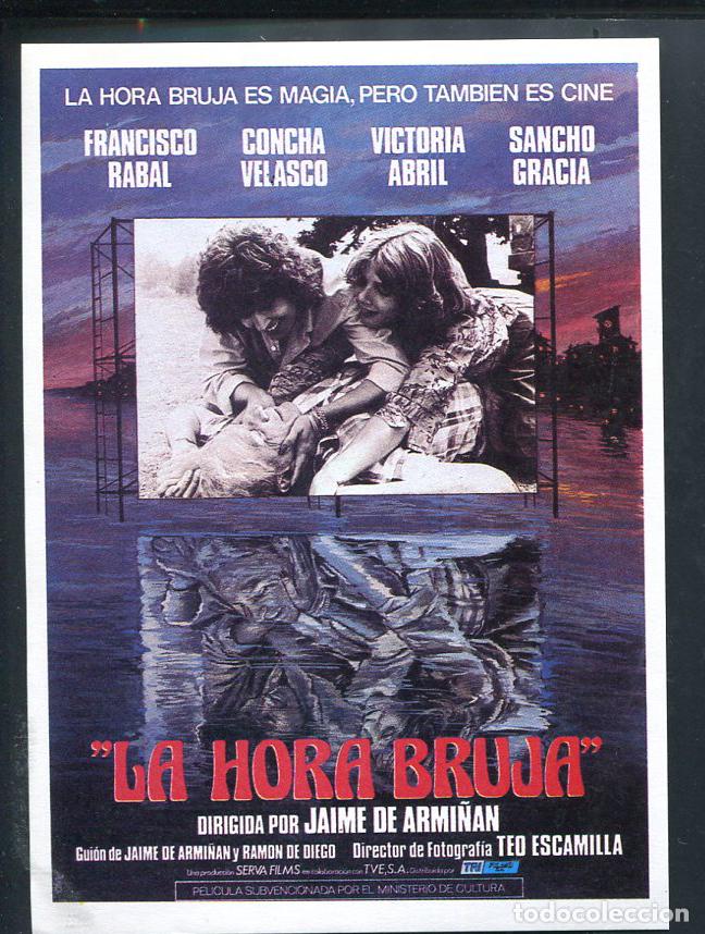 Cine: PROGRAMA ORIGINAL CONCHA VELASCO LA HORA BRUJA - Foto 1