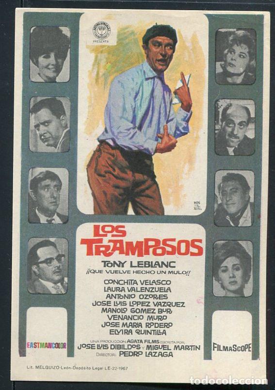 Cine: PROGRAMA ORIGINAL CONCHA VELASCO LOS TRAMPOSOS - Foto 1