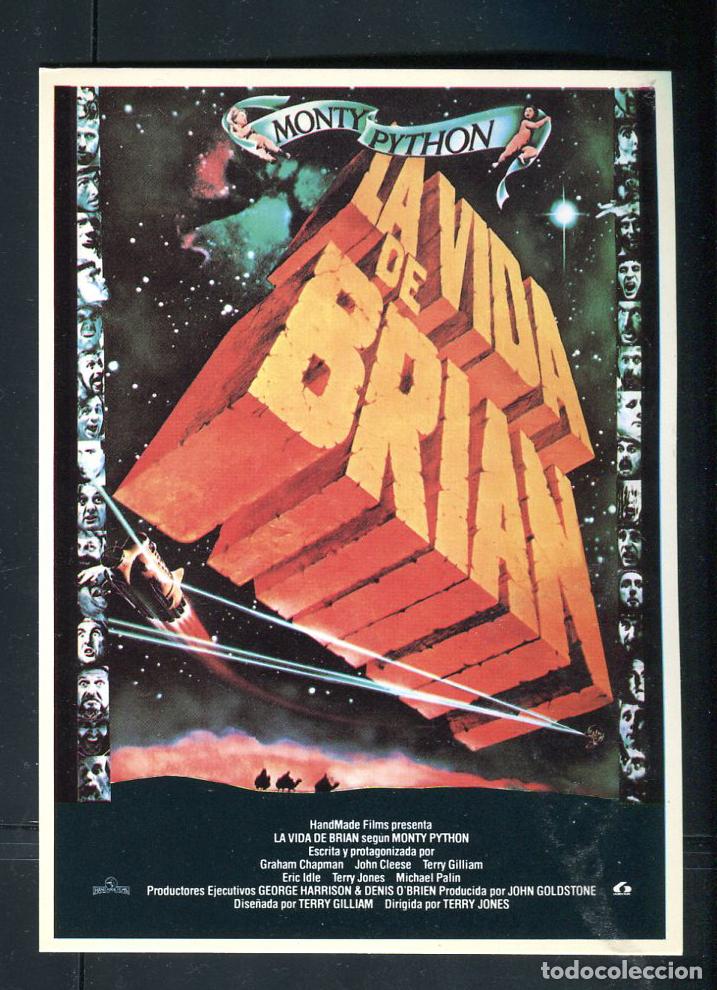 Cine: PROGRAMA ORIGINAL POSTAL LA VIDA DE BRIAN - Foto 1