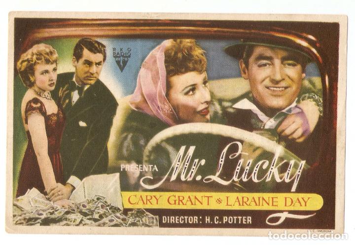 Cine: MR. LUCKY - CARY GRANT, LARAINE DAY - DIRECTOR H. C. POTTER - CINE EMPRESA CONTINENTAL, MOLLET