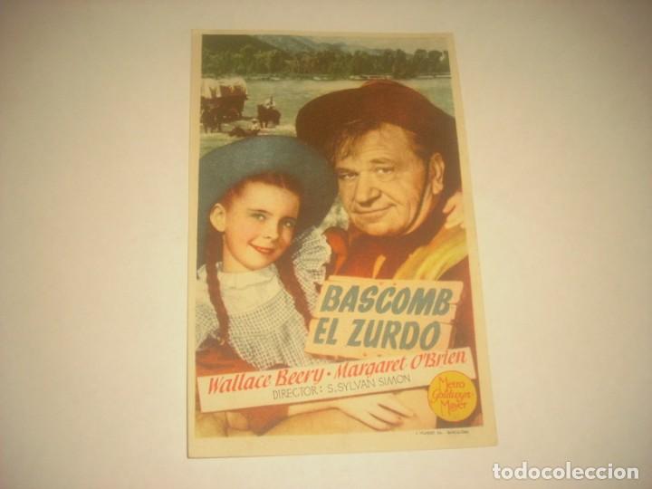 Cine: BASCOMB EL ZURDO, SIN PUBLICIDAD - Foto 1