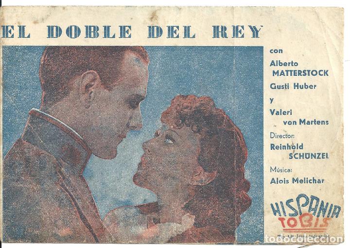 Cine: PTEB 020 EL DOBLE DEL REY PROGRAMA DOBLE HISPANIA TOBIS ALBERT MATTERSTOCK - Foto 1