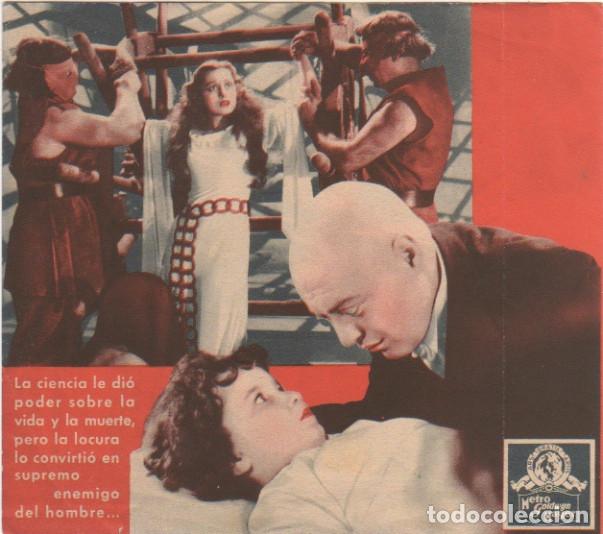 Cine: LAS MANOS DE ORLAC. PETER LORRE. PROGRAMA DOBLE 1936 - Foto 2