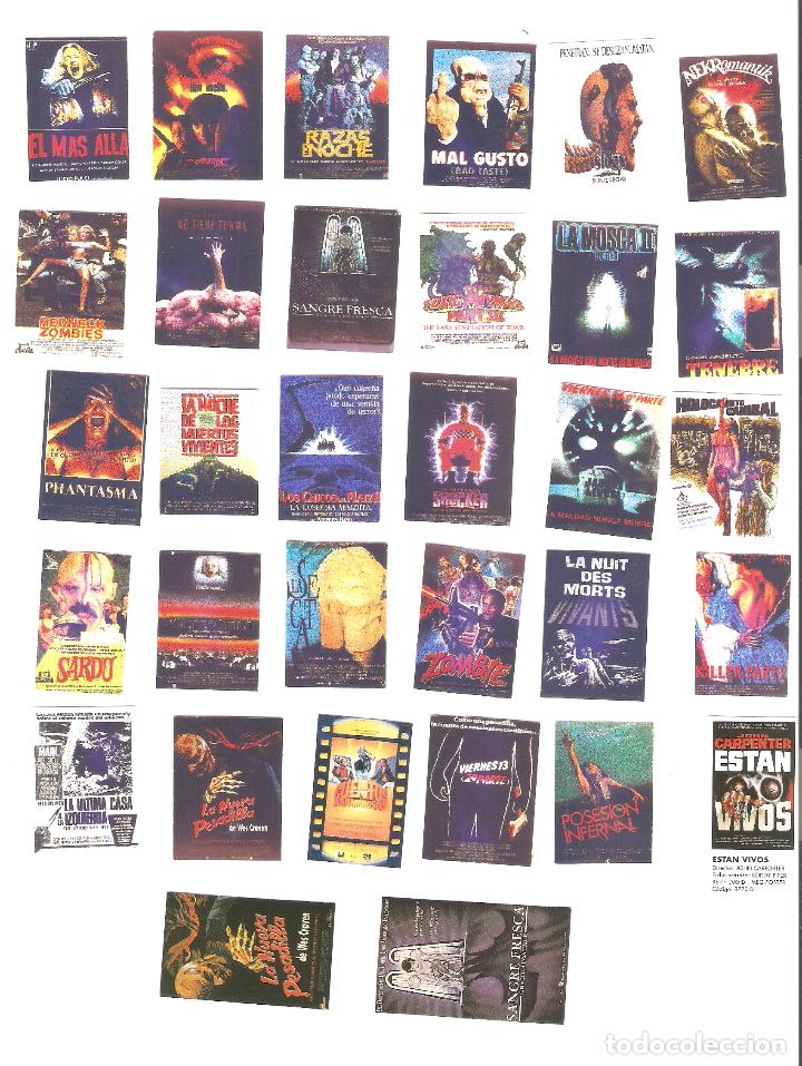 Cine: 2  lotes de recortes  peliculas  terror - Foto 1