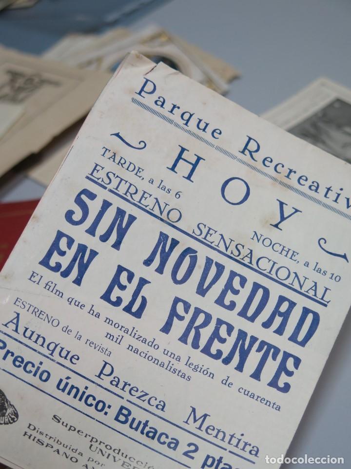 Cine: PROGRAMA DIPTICO. PELICULA SIN NOVEDAD EN EL FRENTE. CARL LAEMMLE - Foto 3