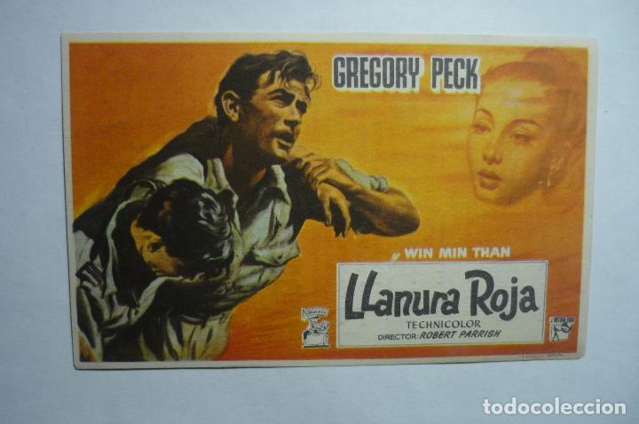 Cine: programa llanura roja.-gregory peck -publicidad - Foto 1