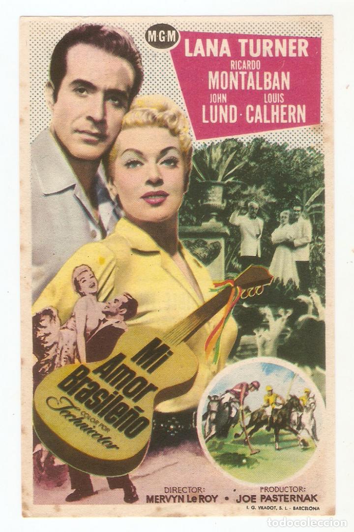 Kino: MI AMOR BRASILE&Ntilde;O - LANA TURNER, RICARDO MONTALB&Aacute;N - MERVYN LE ROY - CINE LA CALANDRIA