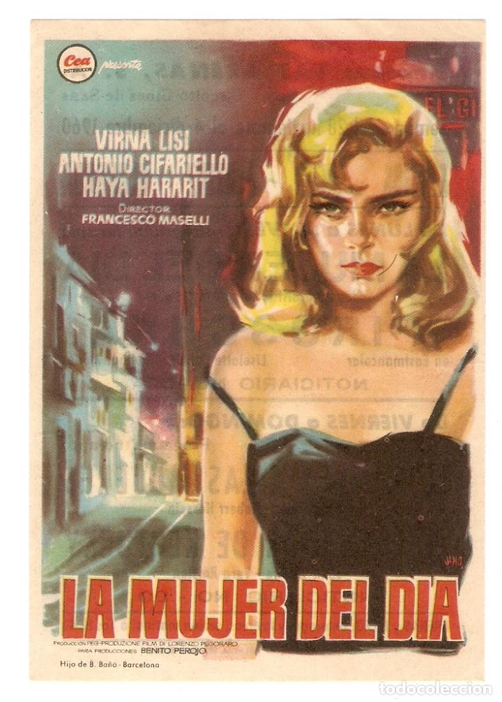Cinema: LA MUJER DEL D&Iacute;A - VIRNA LISI, ANTONIO CIFARELLO - FRANCESCO MASELLI - CINE EMPRESA LAS ARENAS