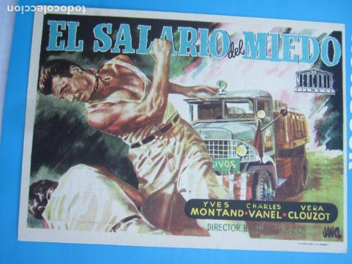 Cine: el salario del miedo , ives montand , cine roch , alca&ntilde;iz