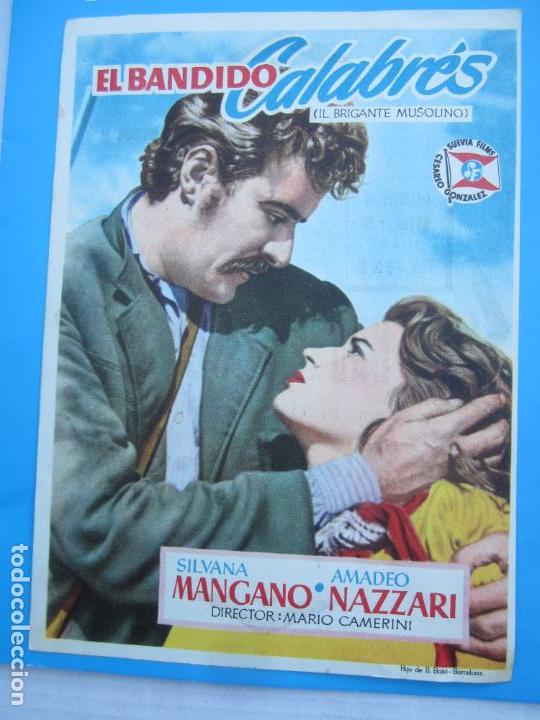 Cinema: el bandido calabres , silvana mengano , salon cinema , alca&ntilde;iz