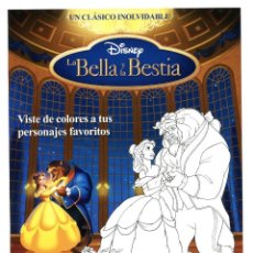 Cine: LA BELLA Y LA BESTIA, DE DISNEY. 15 X 21 CMS.