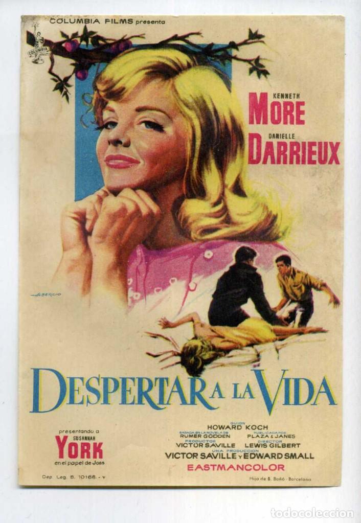 Cine: DESPERTAR A LA VIDA, con Danielle Darrieux,  S/I. - Foto 1