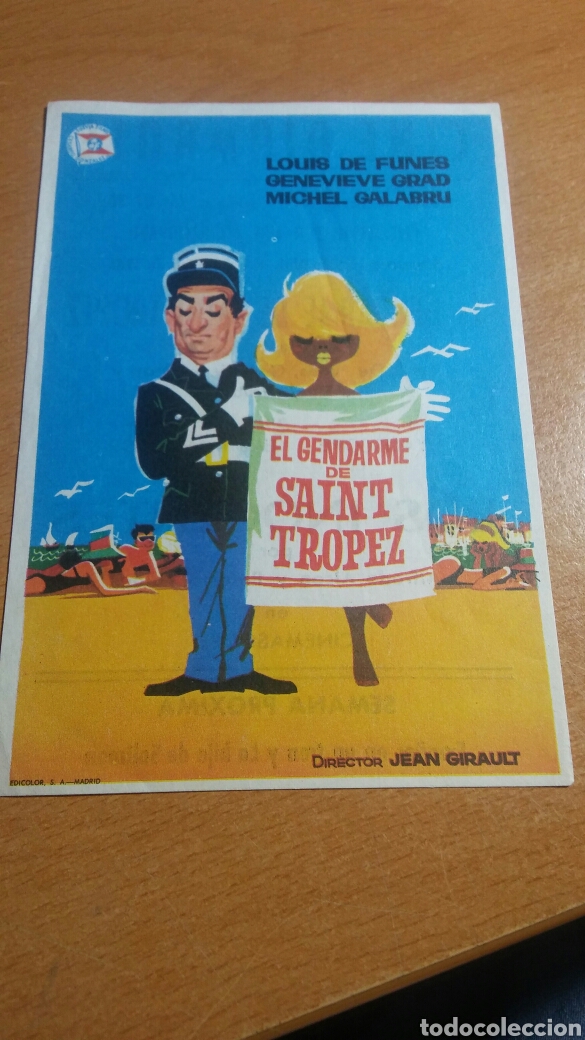 Cine: Programa de cine con publicidad el gendarme de Saint tropez - Foto 1