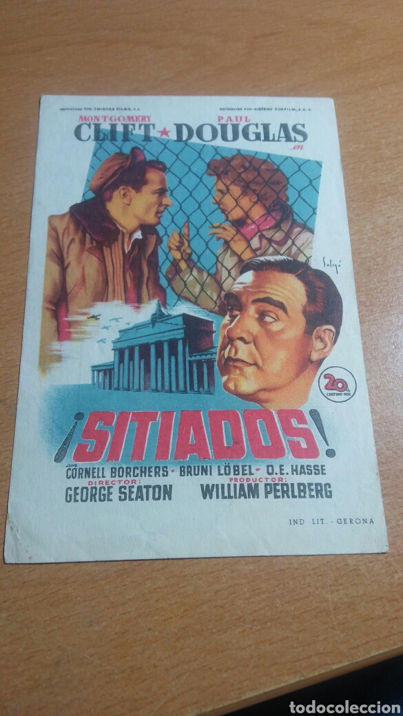 Cine: Programa de cine con publicidad sitiados de soligo - Foto 1