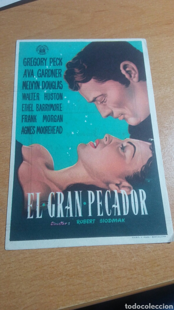 Cine: Programa de cine con publicidad el gran pecador - Foto 1