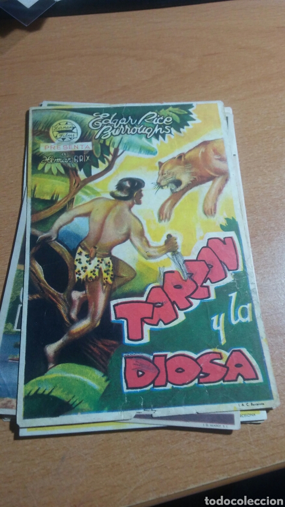 Cine: Programa de cine con publicidad Tarz&aacute;n y la diosa - Foto 1