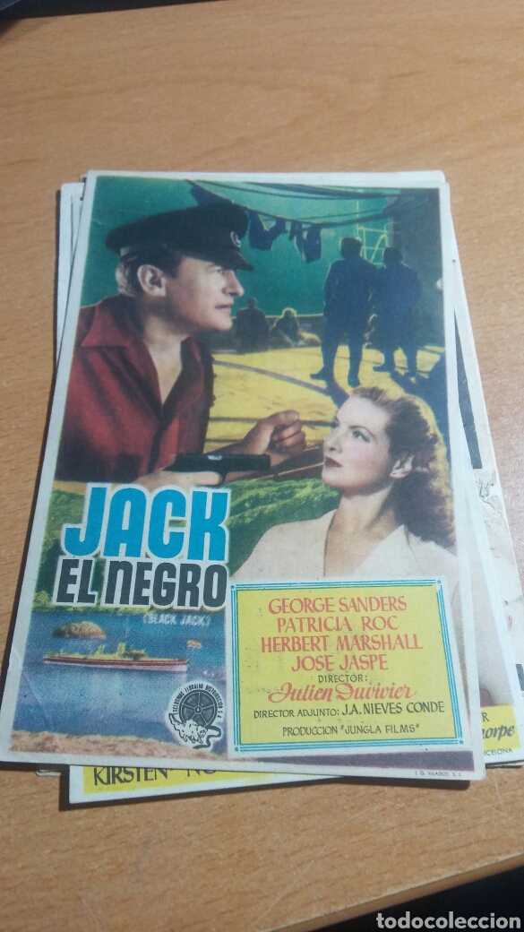 Cine: Programa de cine con publicidad Jack el negro - Foto 2