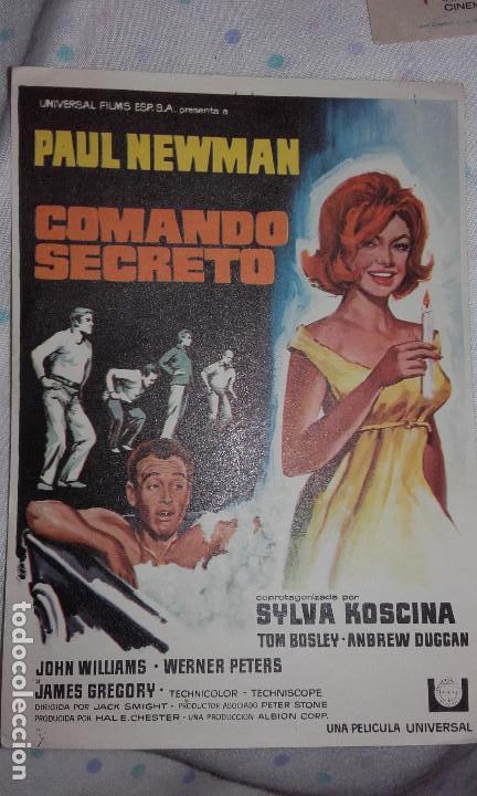 Cine: COMANDO SECRETO - PAUL NEWMAN - Foto 1