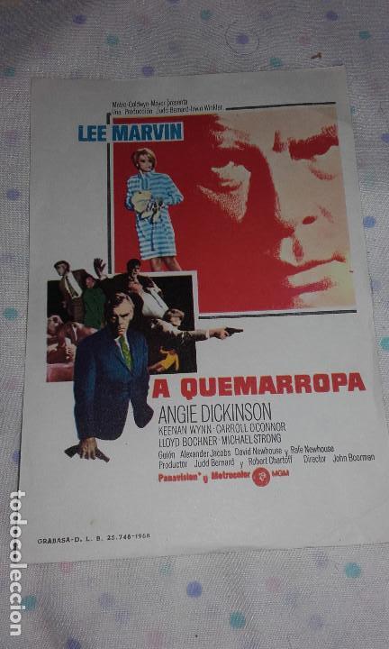 Cine: A QUEMARROPA - Foto 1