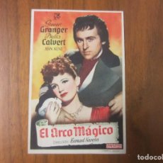 Cine: PROGRAMA DE CINE FOLLETO DE MANO-EL ARCO MAGICO- AÑOS-50 SIN PUBLICIDAD VER FOTOS. Lote 136879114
