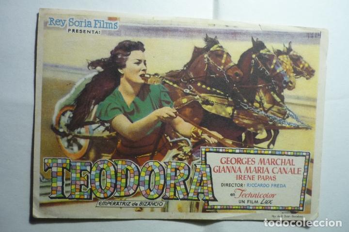 Cine: PROGRAMA TEODORA - GEORGES MARCHAL -PUBLICIDAD - Foto 1