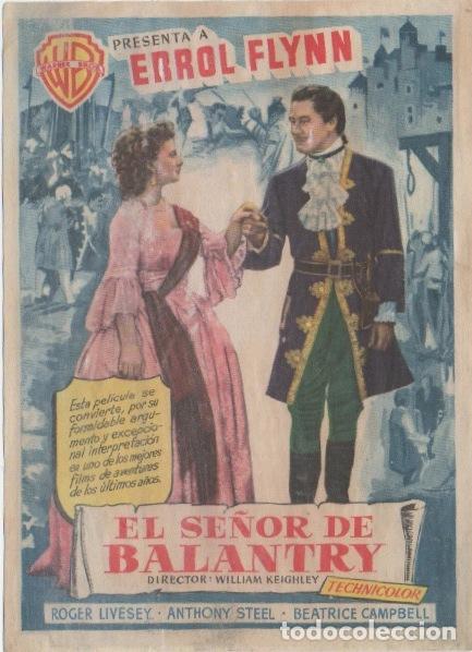 Cine: PROGRAMA DE CINE. EL SE&Ntilde;OR DE BALANTRY SIN PUBLICIDAD - Foto 1