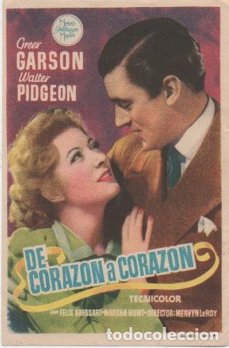 Cine: PROGRAMA DE CINE. DE CORAZON A CORAZON SIN PUBLICIDAD - Foto 1