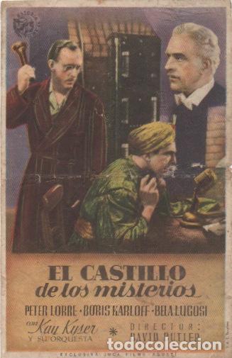 Cine: PROGRAMA DE CINE. EL CASTILLO DE LOS MISTERIOS SIN PUBLICIDAD - Foto 1