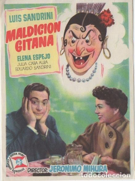 Cine: PROGRAMA DE CINE. MALDICION GITANA SIN PUBLICIDAD - Foto 1