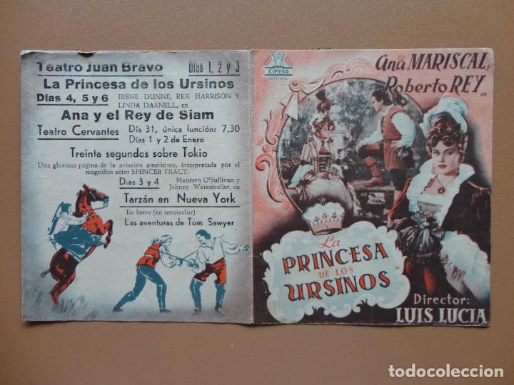 Cine: LA PRINCESA DE LOS URSINOS - Foto 1