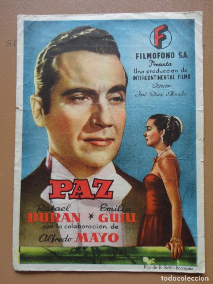 Cine: PAZ - (Cine Cervantes) - Foto 1